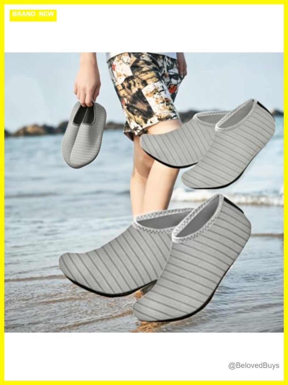 Unisex Quick Dry Water Skin Shoes Non Slip 3mm Aqua Socks Beach Swim Yoga